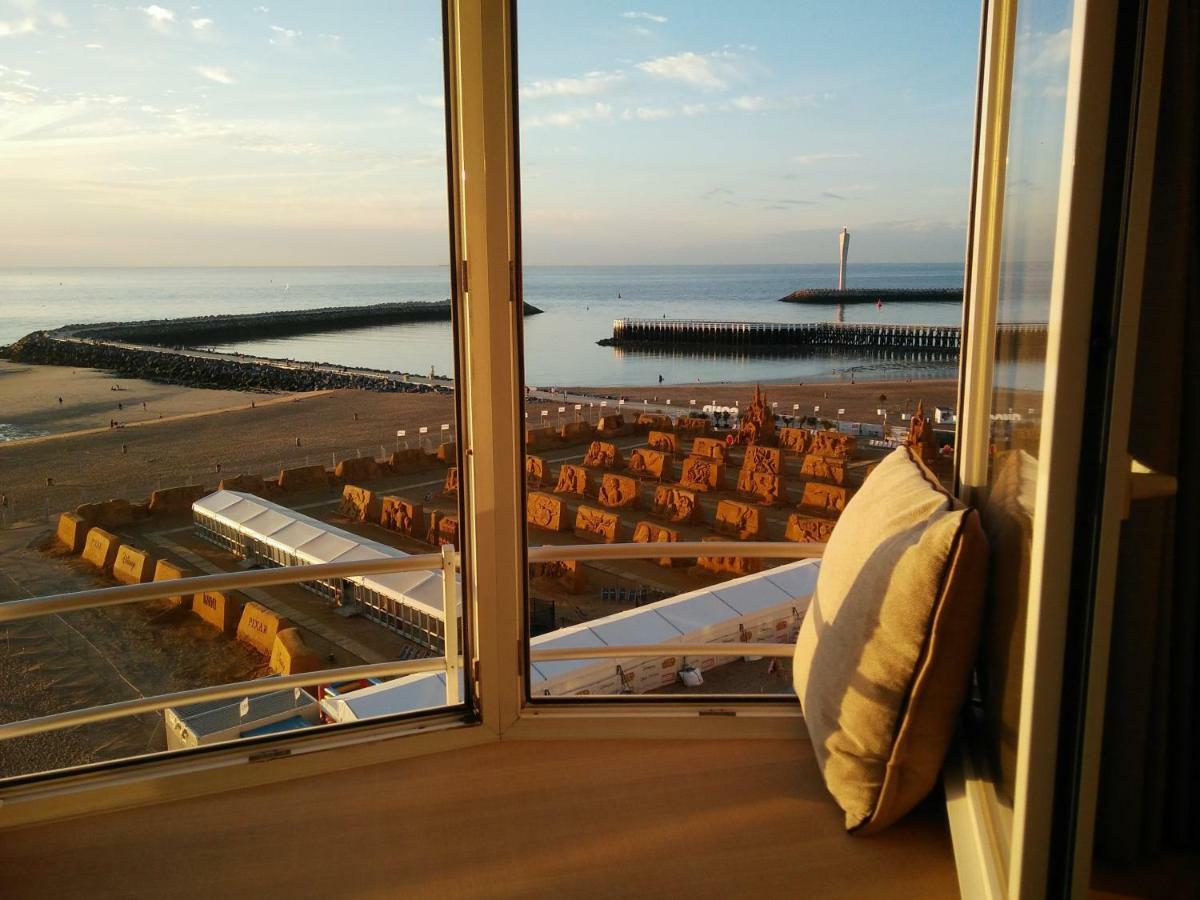 Appartement Met Zeezicht Ostende Exteriér fotografie